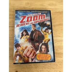 Zoom Academy For Superheroes DVD 2006 Family Movie Tim Allen Pre-Owned